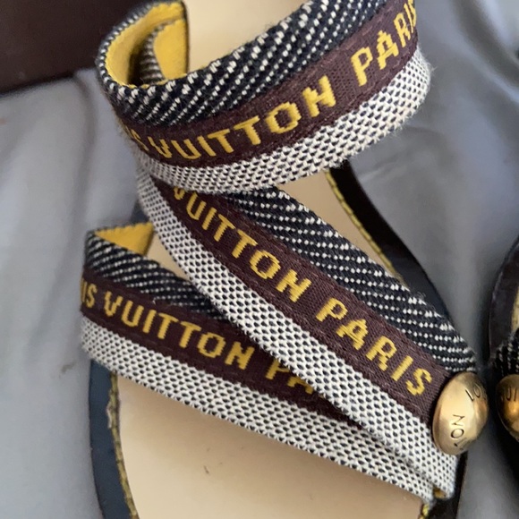 Louis Vuitton sandals Limited addition size 38 1/2 - Picture 2 of 6